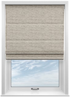 Mirdif, Natural - Motorised Roman Blind